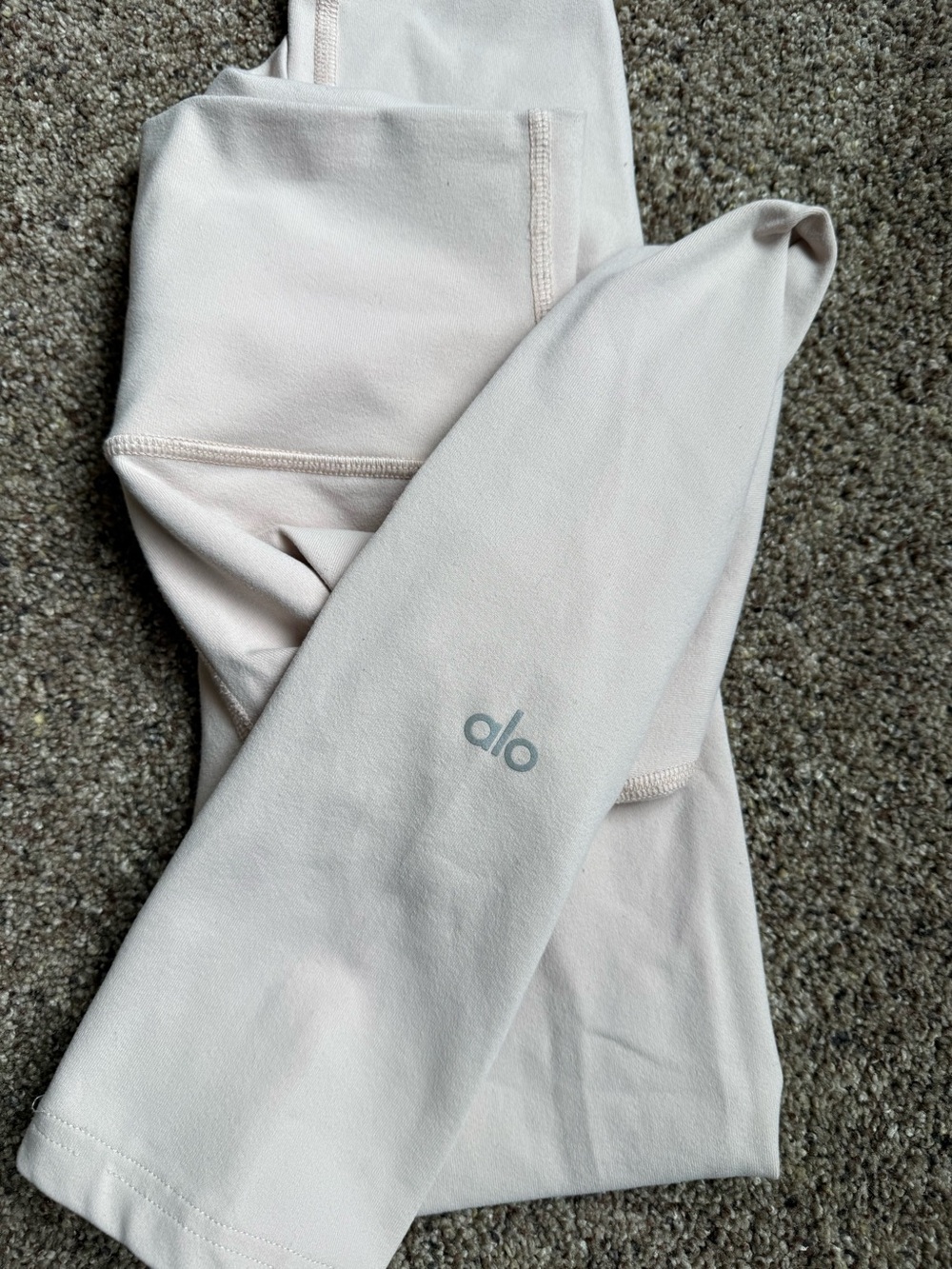 ALO Yoga Womens Blush Pink Leggings